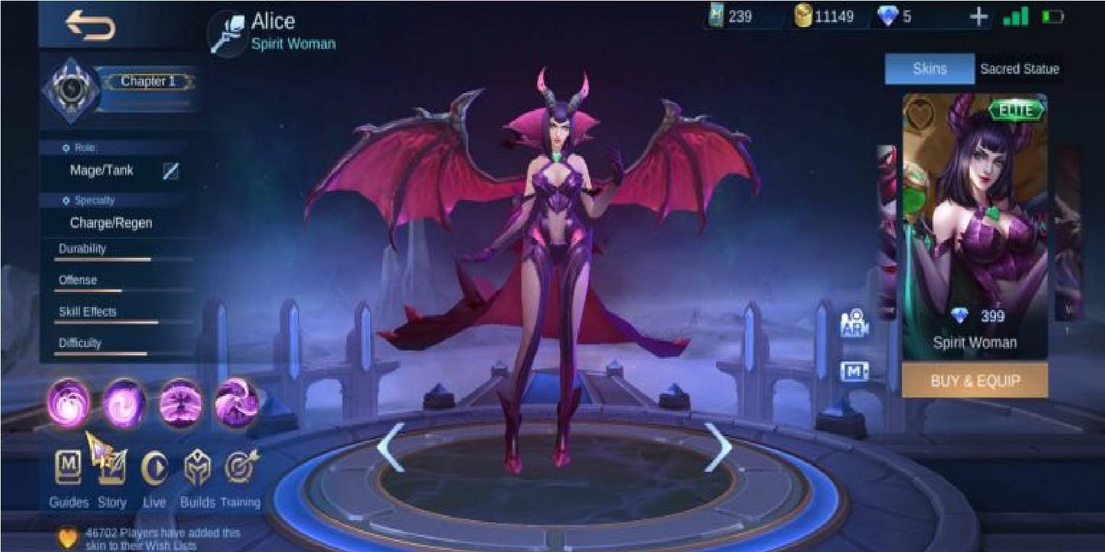 Detail Alice Mobile Legend Nomer 58