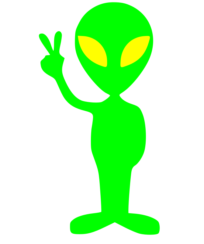 Detail Alien Clipart Nomer 16