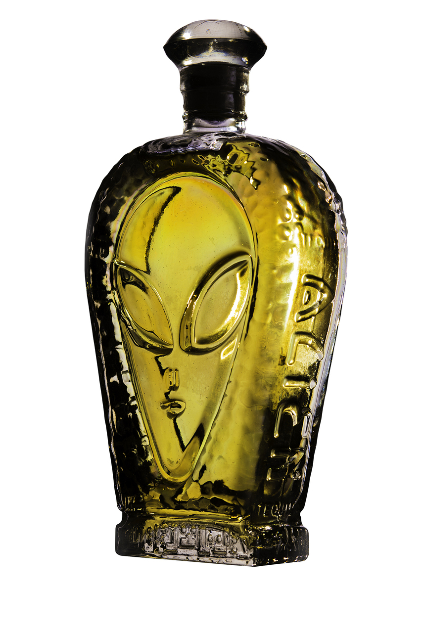 Detail Alien Tequila Bottle Nomer 3