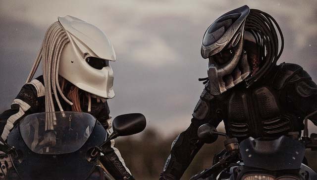 Detail Alien Vs Predator Bike Helmet Nomer 46