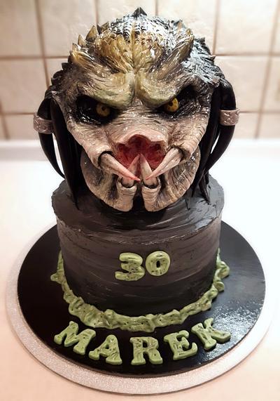 Detail Alien Vs Predator Birthday Cake Nomer 31