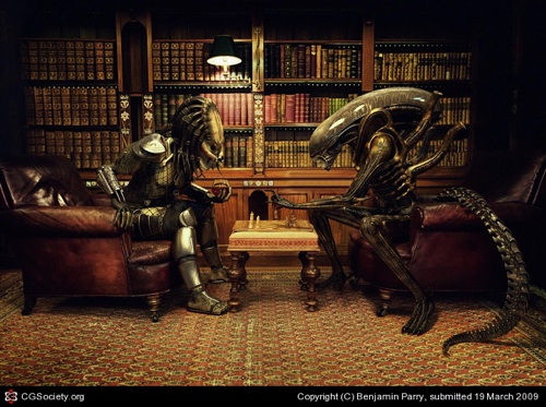 Detail Alien Vs Predator Chess Set Nomer 29