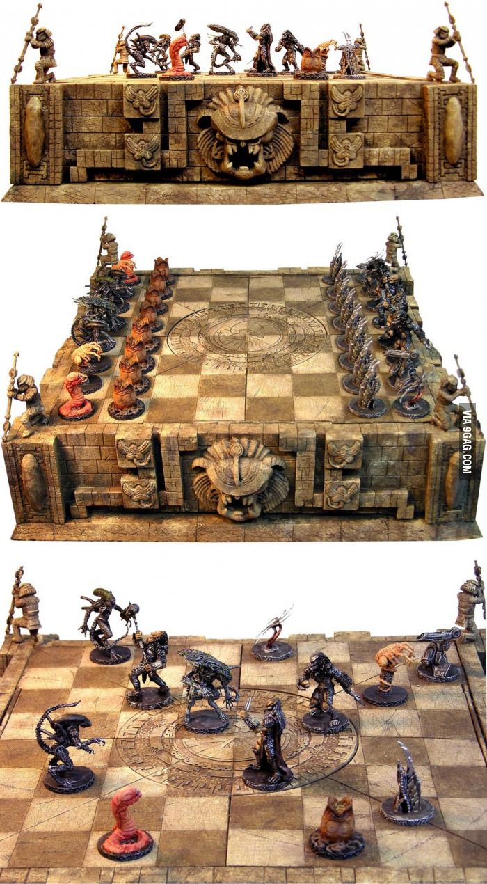 Detail Alien Vs Predator Chess Set Nomer 9