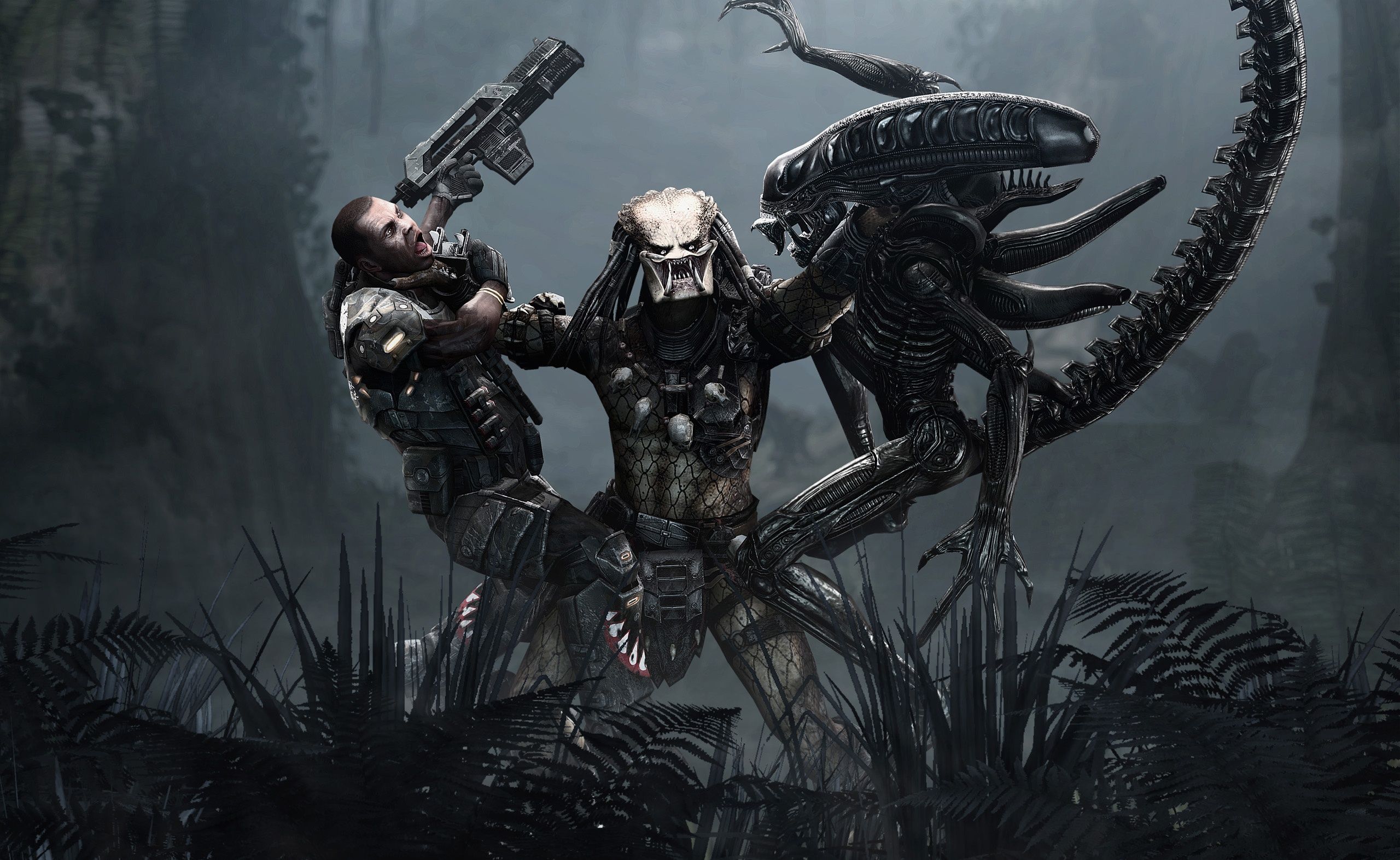 Alien Vs Predator Wallpaper - KibrisPDR