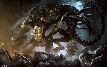 Detail Alien Vs Predator Wallpaper Nomer 12