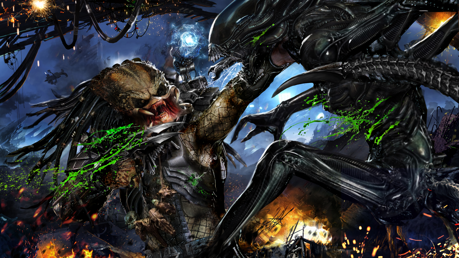 Detail Alien Vs Predator Wallpaper Nomer 9