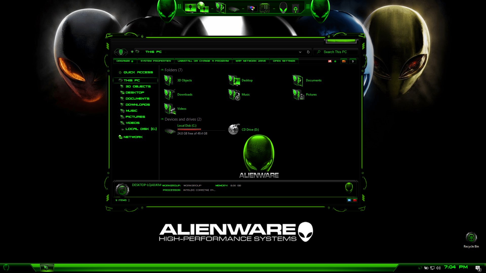 Detail Alienware Theme Nomer 19