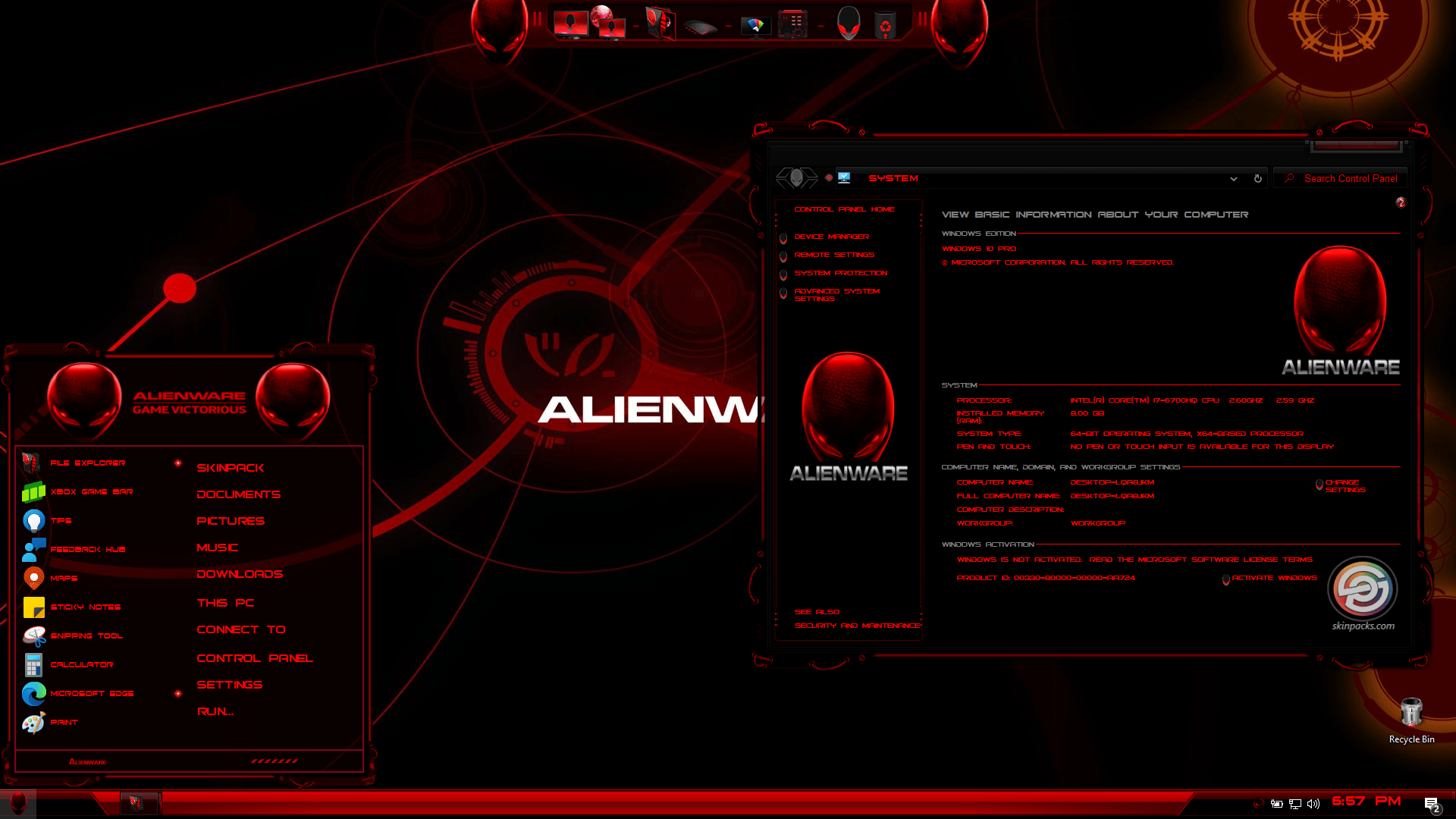 Detail Alienware Theme Nomer 21