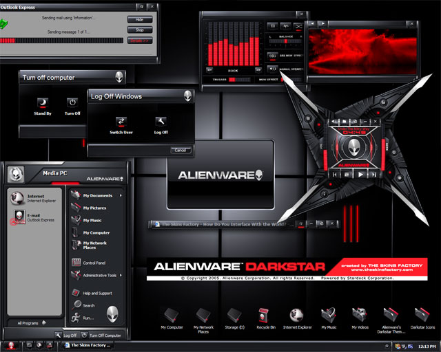 Detail Alienware Theme Nomer 29