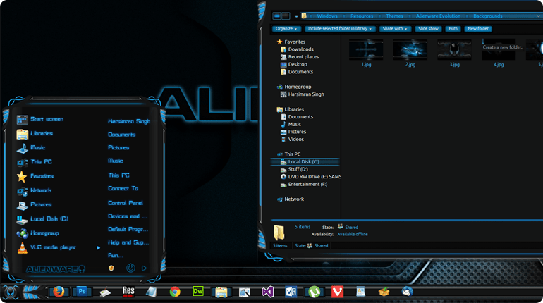 Detail Alienware Theme Nomer 56