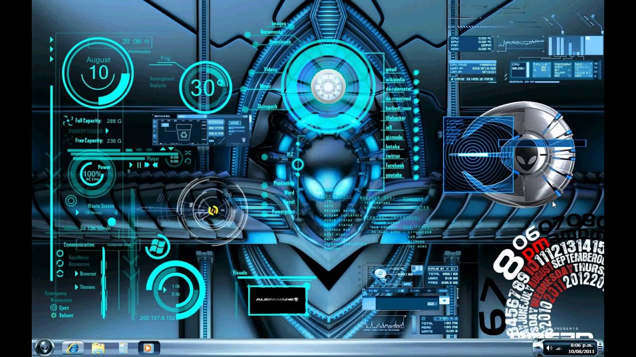 Detail Alienware Theme Nomer 6