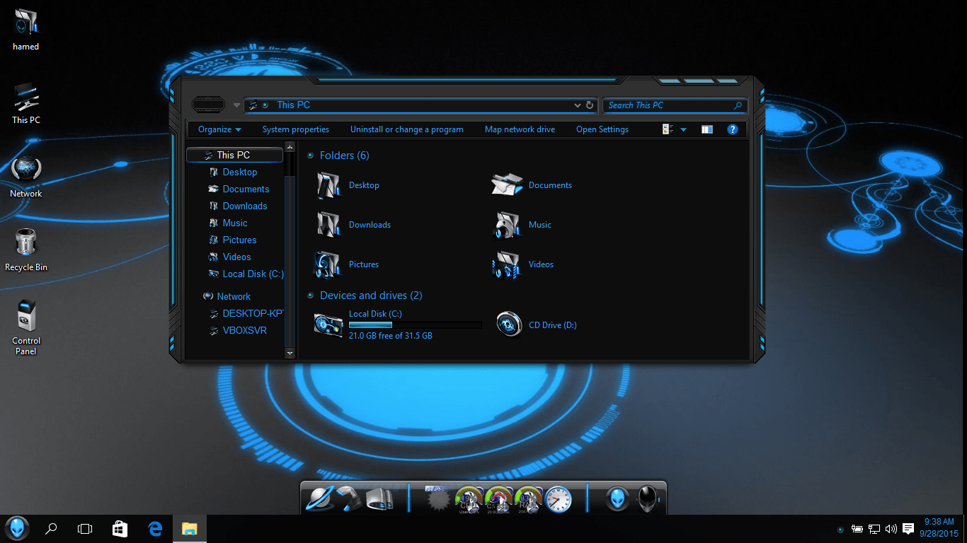 Detail Alienware Theme Nomer 7