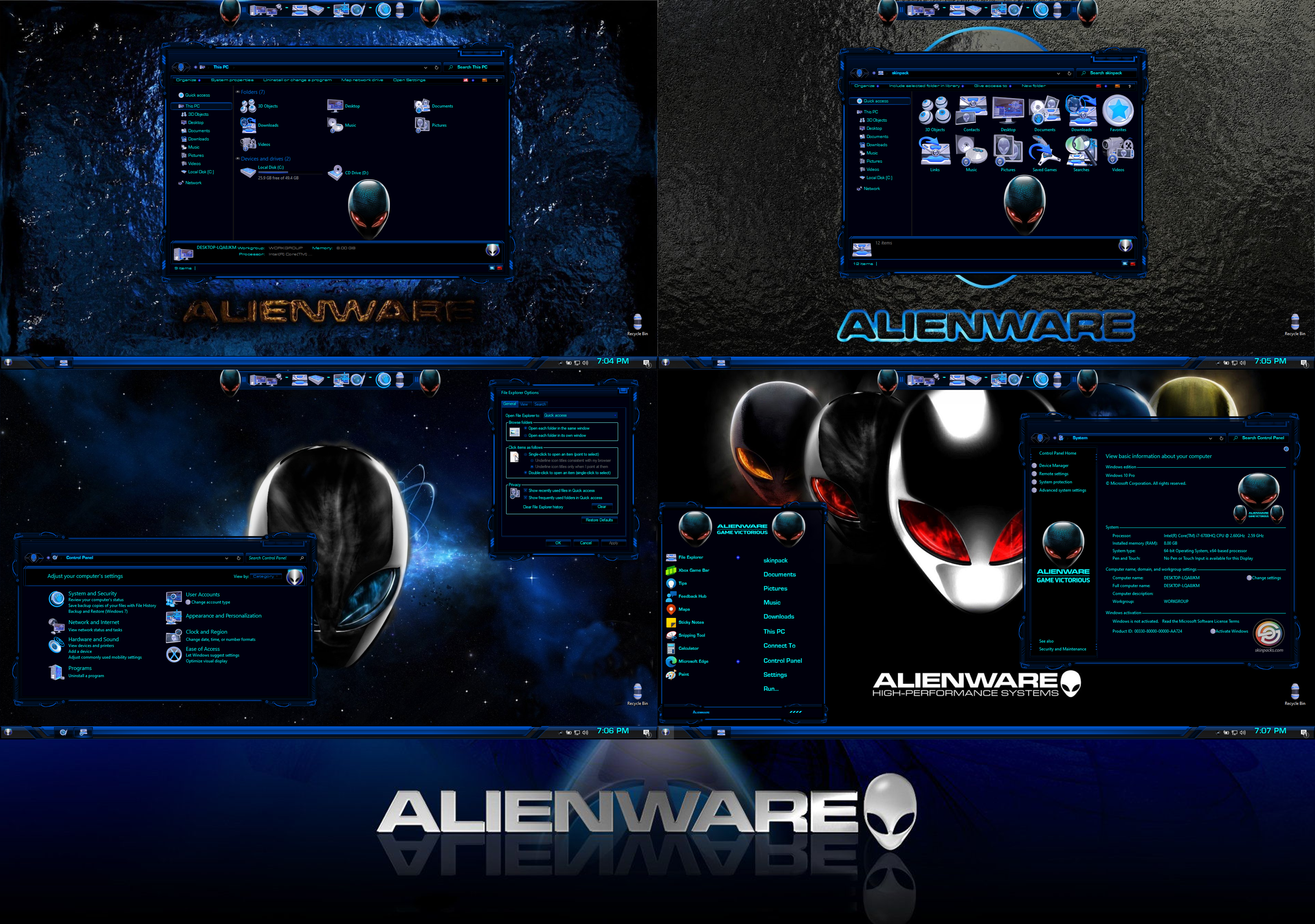 Detail Alienware Theme For Windows 10 Nomer 11