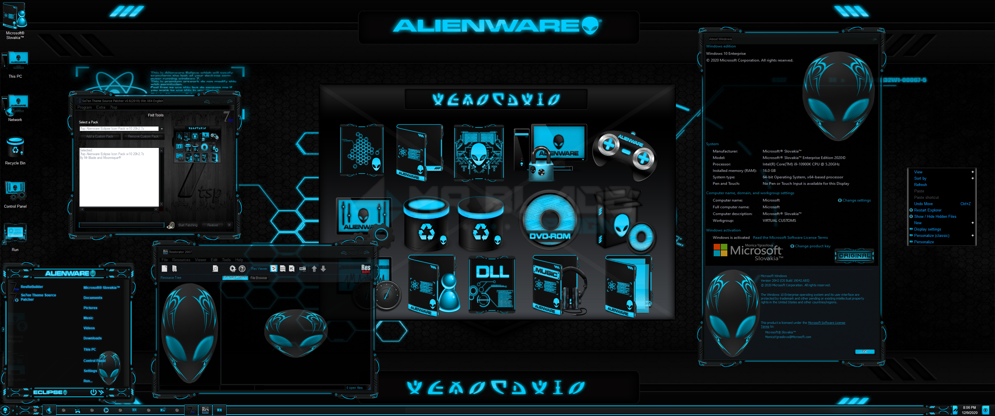 Detail Alienware Theme For Windows 10 Nomer 13
