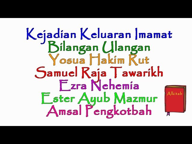 Detail Alkitab Perjanjian Lama Nomer 26