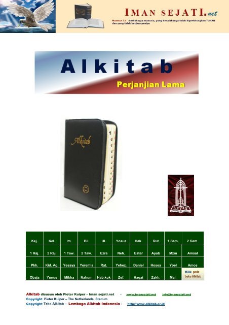 Detail Alkitab Perjanjian Lama Nomer 44
