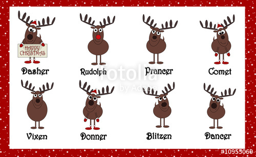 Detail All 9 Reindeer Names Nomer 19