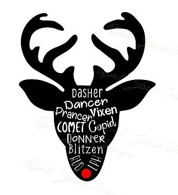 Detail All 9 Reindeer Names Nomer 30