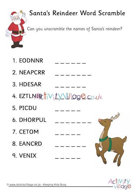 Detail All 9 Reindeer Names Nomer 35