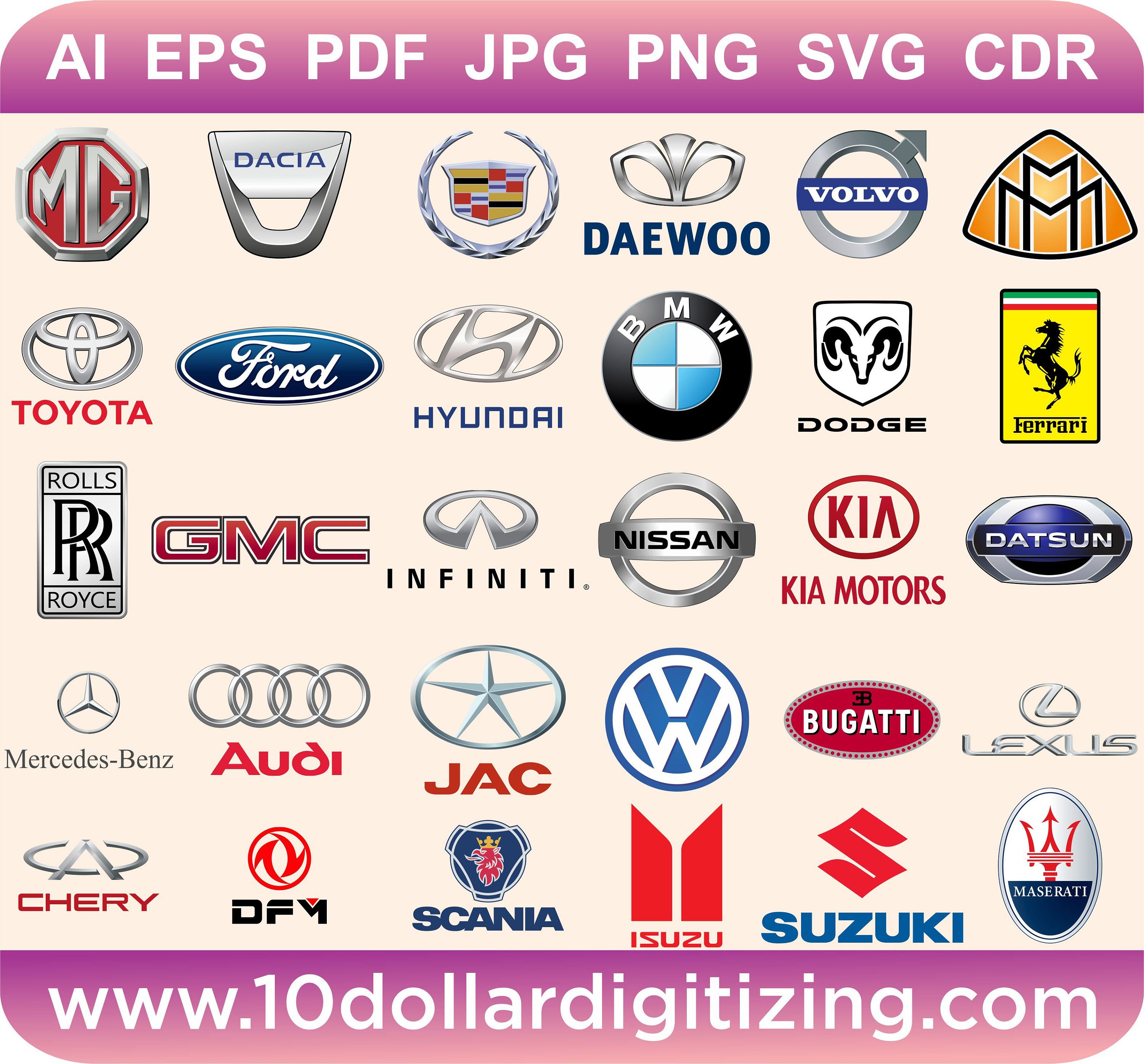 Detail All Car Brands Logos Nomer 44