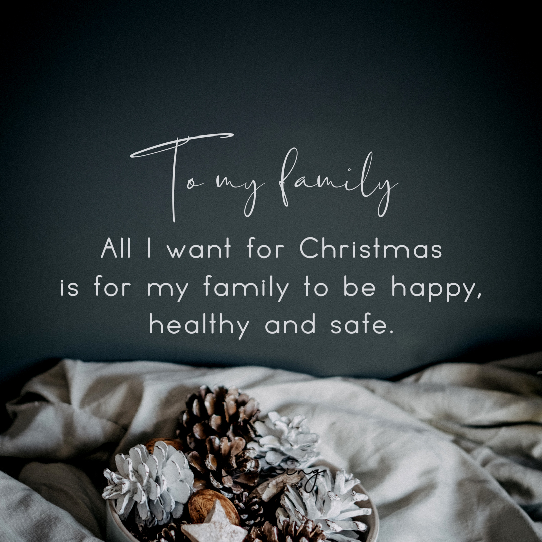 Detail All I Want For Christmas Is My Family Quotes Nomer 18