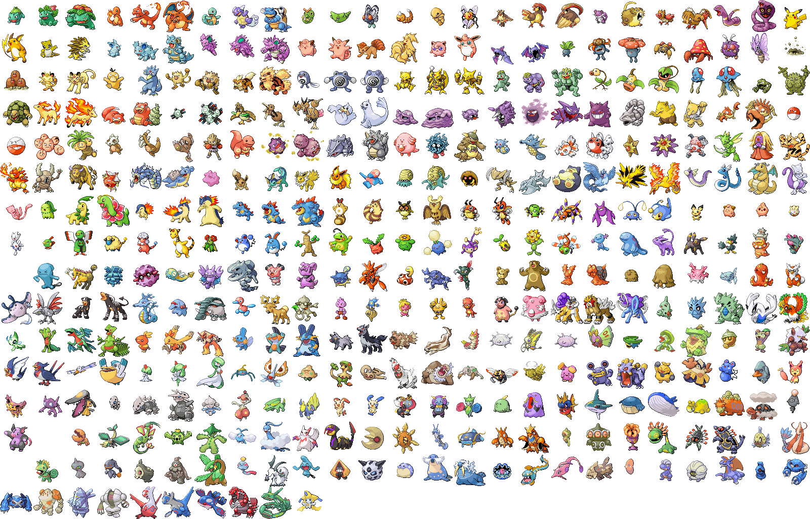 Detail All Pokemon Pictures Nomer 52