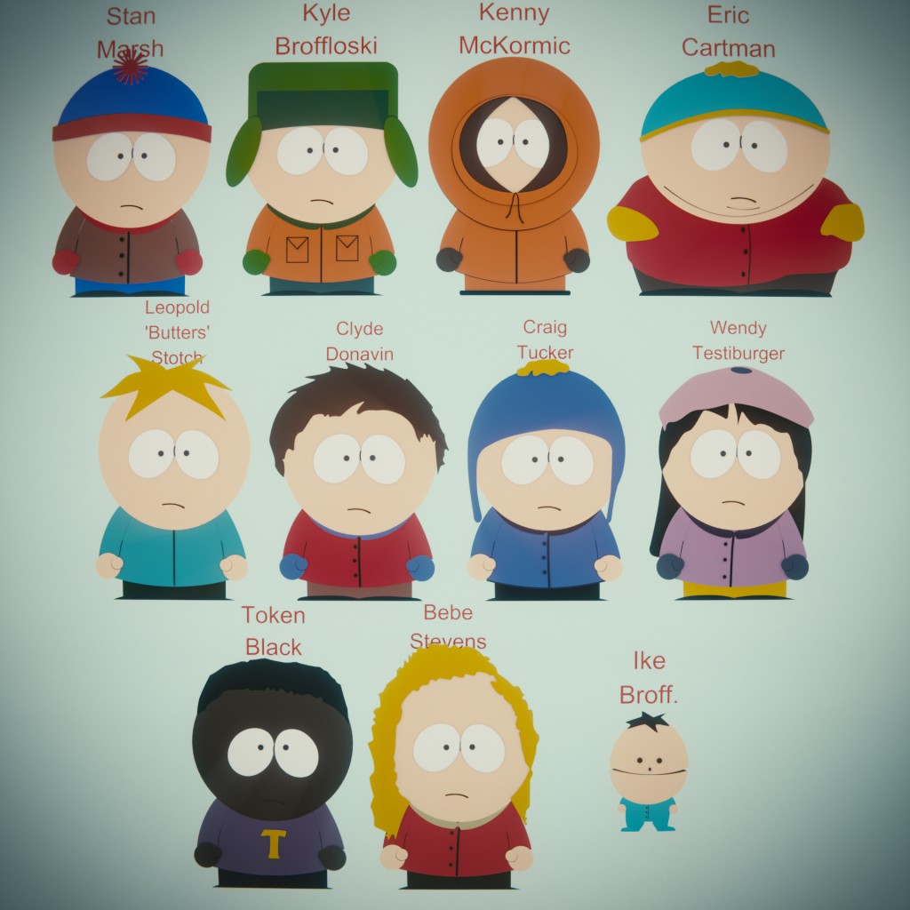 Detail All South Park Characters Nomer 17