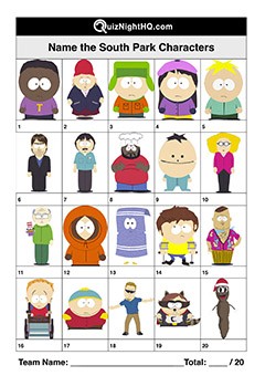 Detail All South Park Characters Nomer 49