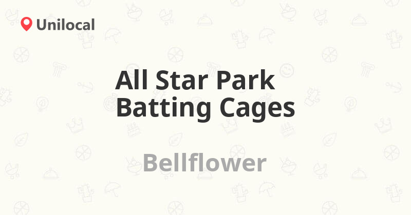 Detail All Star Batting Cages Bellflower Nomer 41