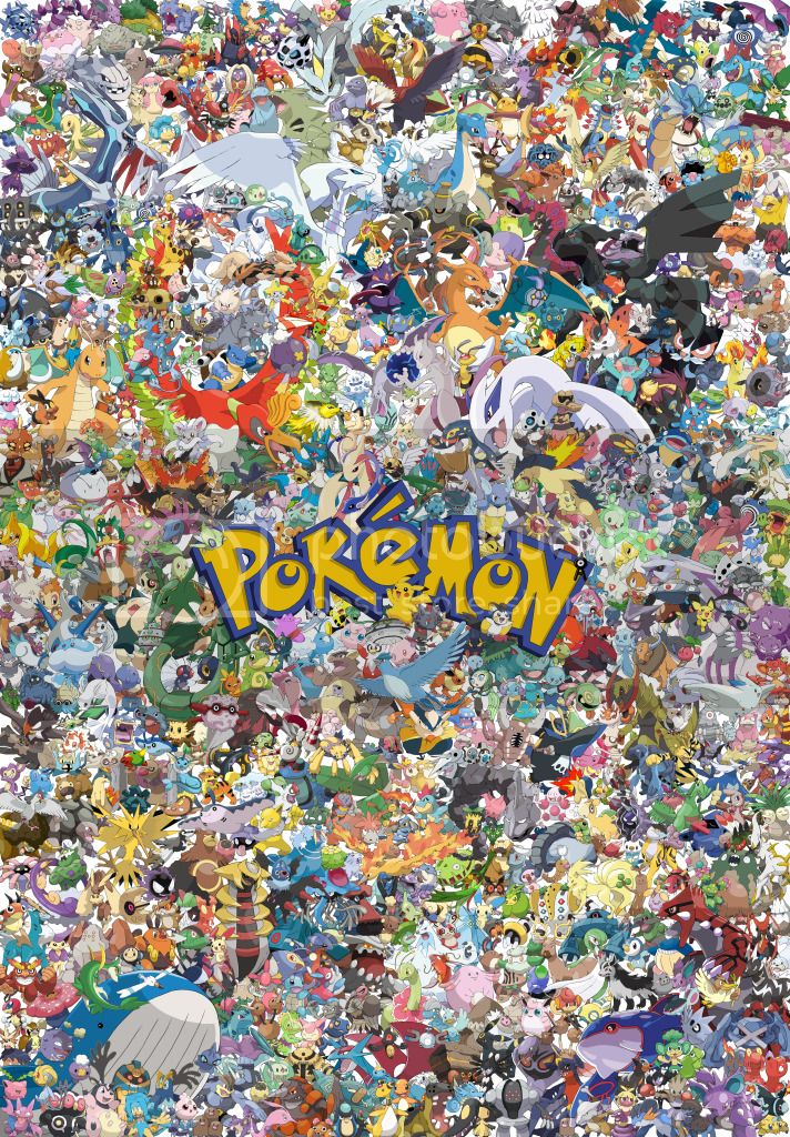 Detail All The Pokemon In One Picture Nomer 4