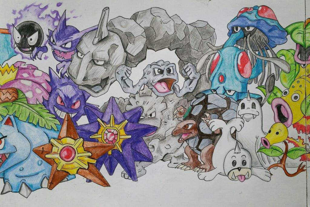 Detail All The Pokemon In One Picture Nomer 39