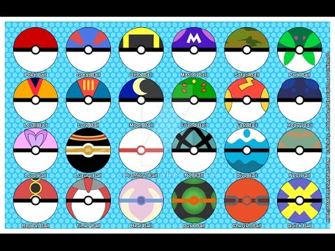 Detail All Types Of Pokeball Nomer 31