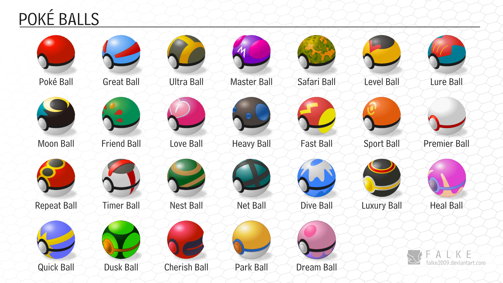 Detail All Types Of Pokeballs Nomer 17