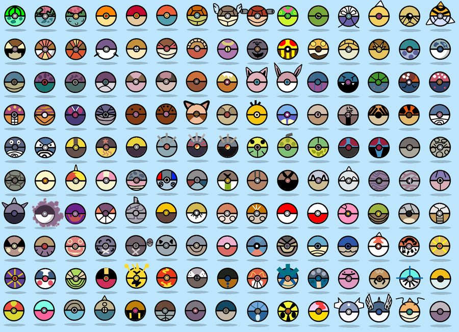 Detail All Types Of Pokeballs Nomer 9