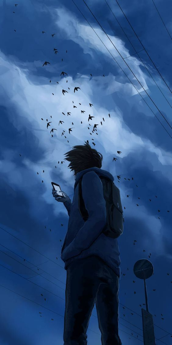 Alone Anime Wallpaper - KibrisPDR