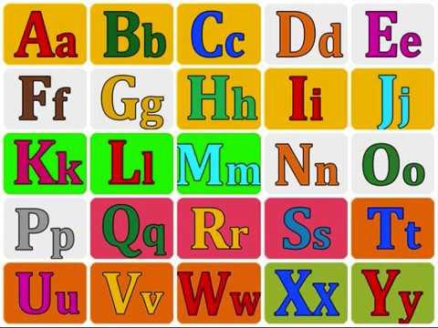 Detail Alphabet Bahasa Inggris Mulai A Z Nomer 37