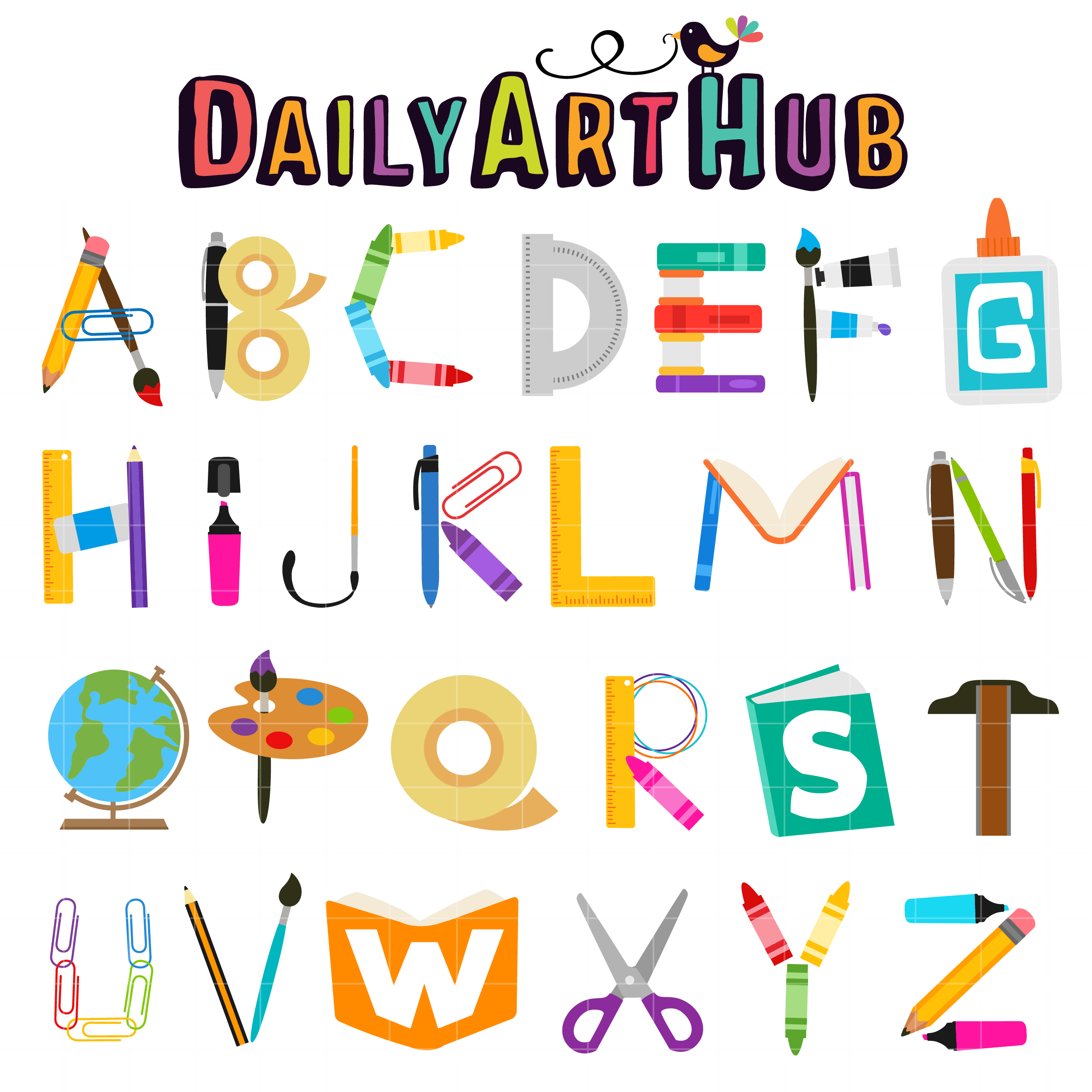 Detail Alphabet Clip Art Pictures Nomer 29