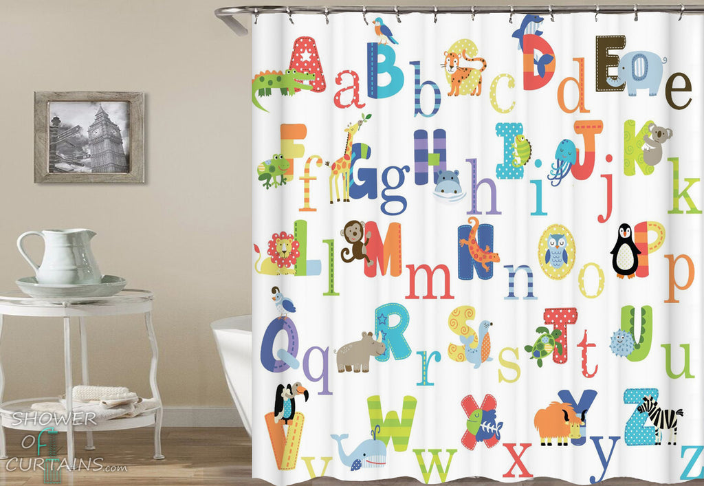 Detail Alphabet Curtains Nomer 13