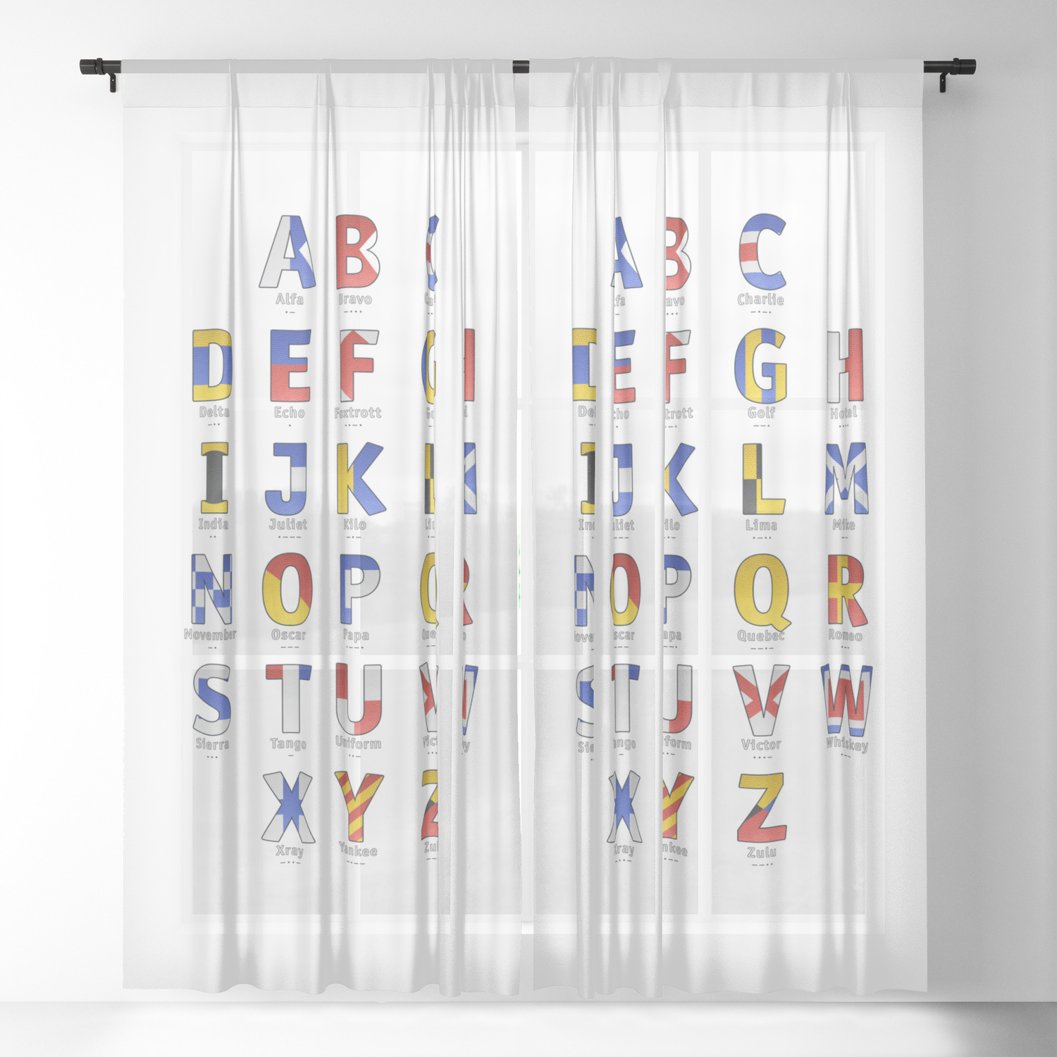 Detail Alphabet Curtains Nomer 4