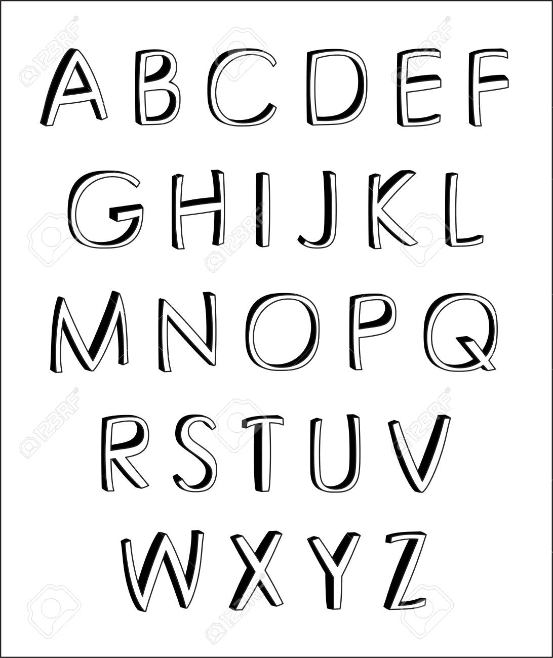 Detail Alphabet Design Images Nomer 23