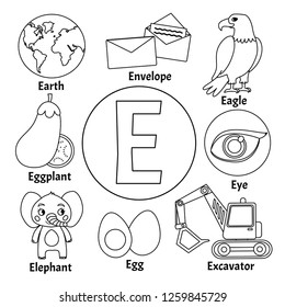 Detail Alphabet E Pictures Nomer 4