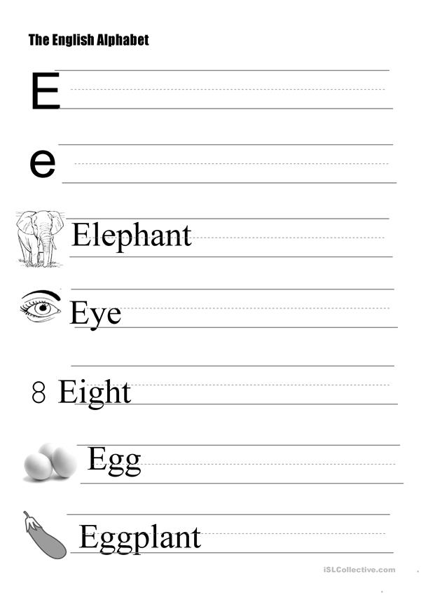 Detail Alphabet E Pictures Nomer 46