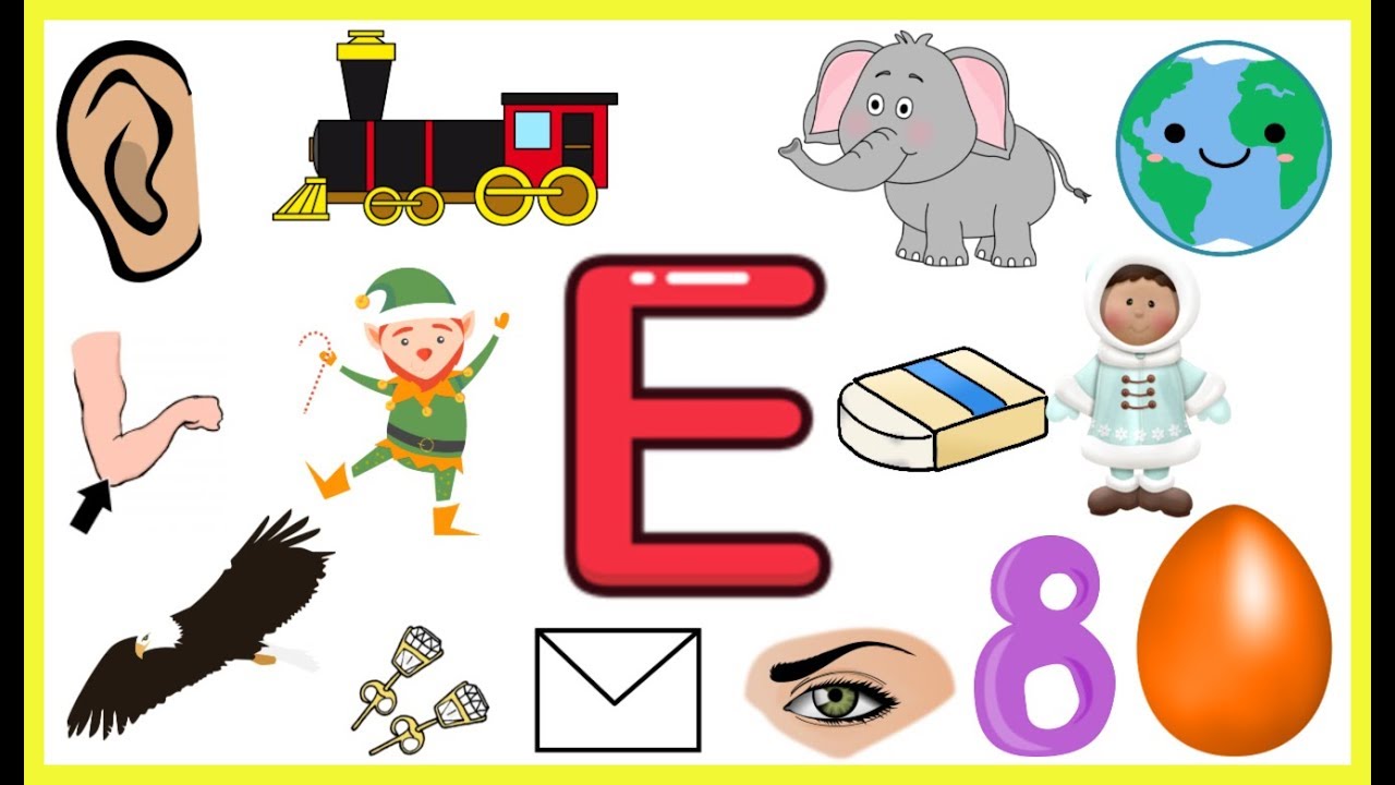 Detail Alphabet E Pictures Nomer 7