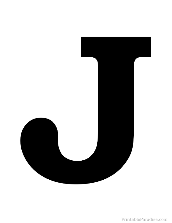 Detail Alphabet J Nomer 3