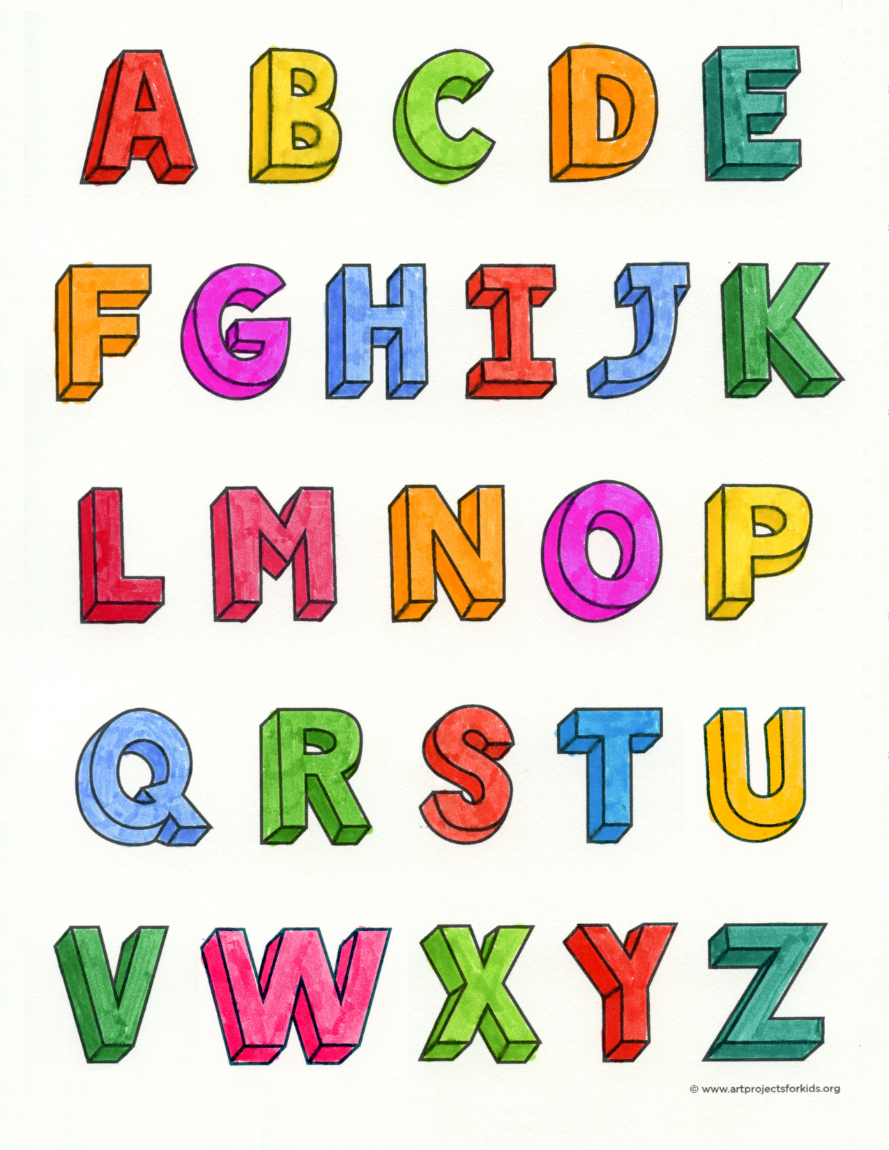 Detail Alphabet Letter Images Nomer 3