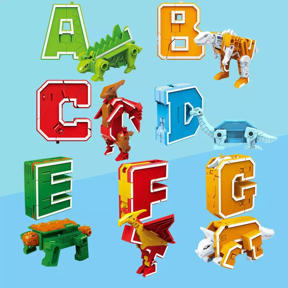 Detail Alphabet Robot Transformers Nomer 27