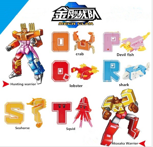 Detail Alphabet Robot Transformers Nomer 30