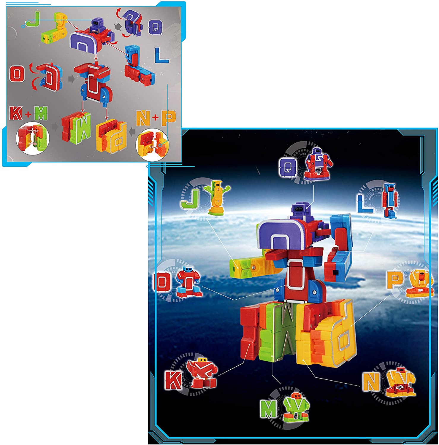 Detail Alphabet Robot Transformers Nomer 6