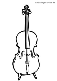 Detail Cello Zeichnen Nomer 5