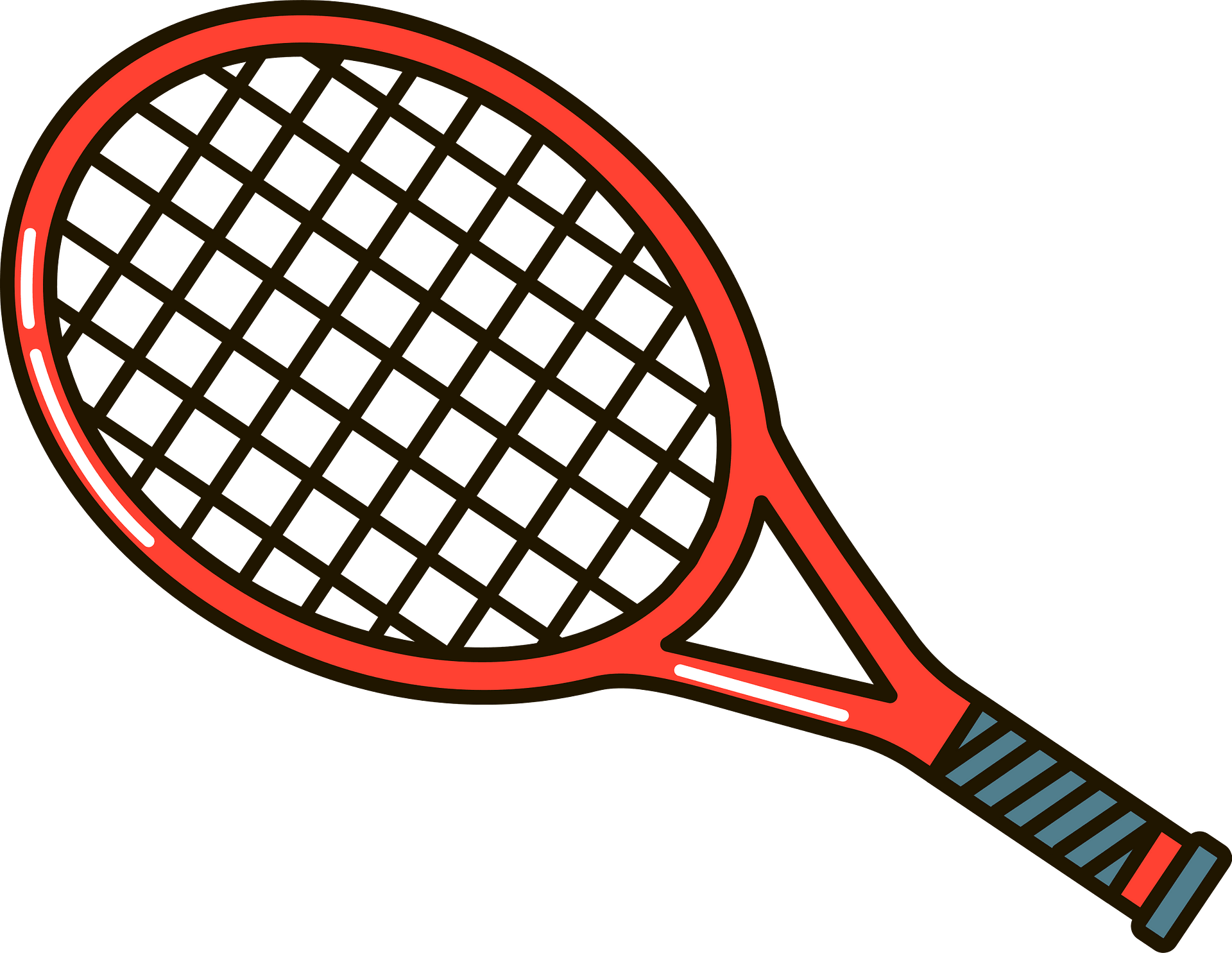 Detail Cliparts Tennis Nomer 9